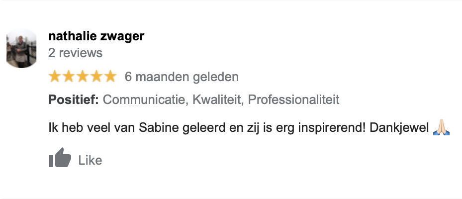 Review Sabine Meulenbeld